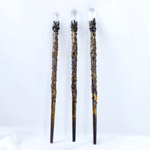 Natural White Crystal Scepter Wand healing wand for spiritual cleansing, chakra work, and wellness rituals.