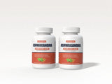 Nature4U Ashwagandha 4000mg herbal capsules bottle for daily adaptogen support, relaxation, and routine supplement use.