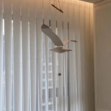 Handmade Wooden Seagull Wall Hanging wooden sign for nautical decor and marine-themed wall styling.