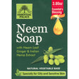 neem soap with ginger indian hemp