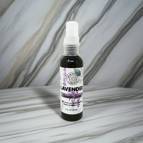 New Age lavender smudging spray for spiritual cleansing and energy clearing