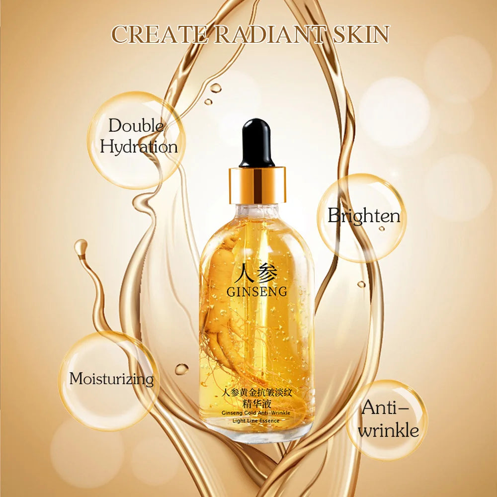 100ml Nicotinamide face serum bottle for brightening uneven skin tone, hydrating skin, and daily facial care.