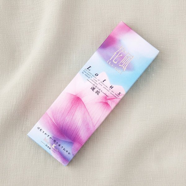 Nippon Kodo KA-FUH Lotus Incense Sticks for yoga and meditation.