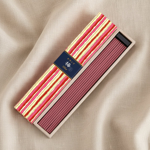 Nippon Kodo KAYURAGI Plum Incense Sticks for meditation and relaxation.