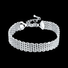 Noble style 925 silver chain bracelet for wrist wear, layering with other jewelry, and everyday fashion use.