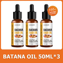 Lewedo Naturals Batana Hair Growth Oil bottle for nourishing hair roots, moisturizing the scalp, and aiding daily hair growth care.