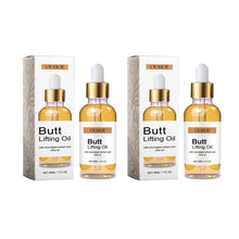 Nourishing buttock oil bottle for hip lift massage, skin conditioning, and body care use.