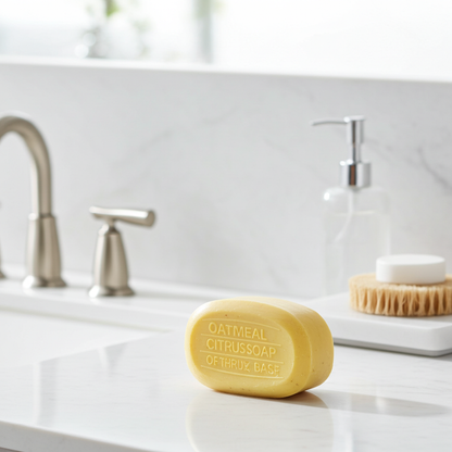 Madina Oatmeal Citrus bar soap for skincare, body cleansing, and regular bath routines.