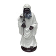 Obatala statue 4-inch figurine for altar display, spiritual devotion, and ceremonial use.