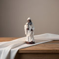 Obatala statue 4-inch figurine for altar display, spiritual devotion, and ceremonial use.