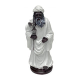 Obatala statue 4-inch figurine for altar display, spiritual devotion, and ceremonial use.