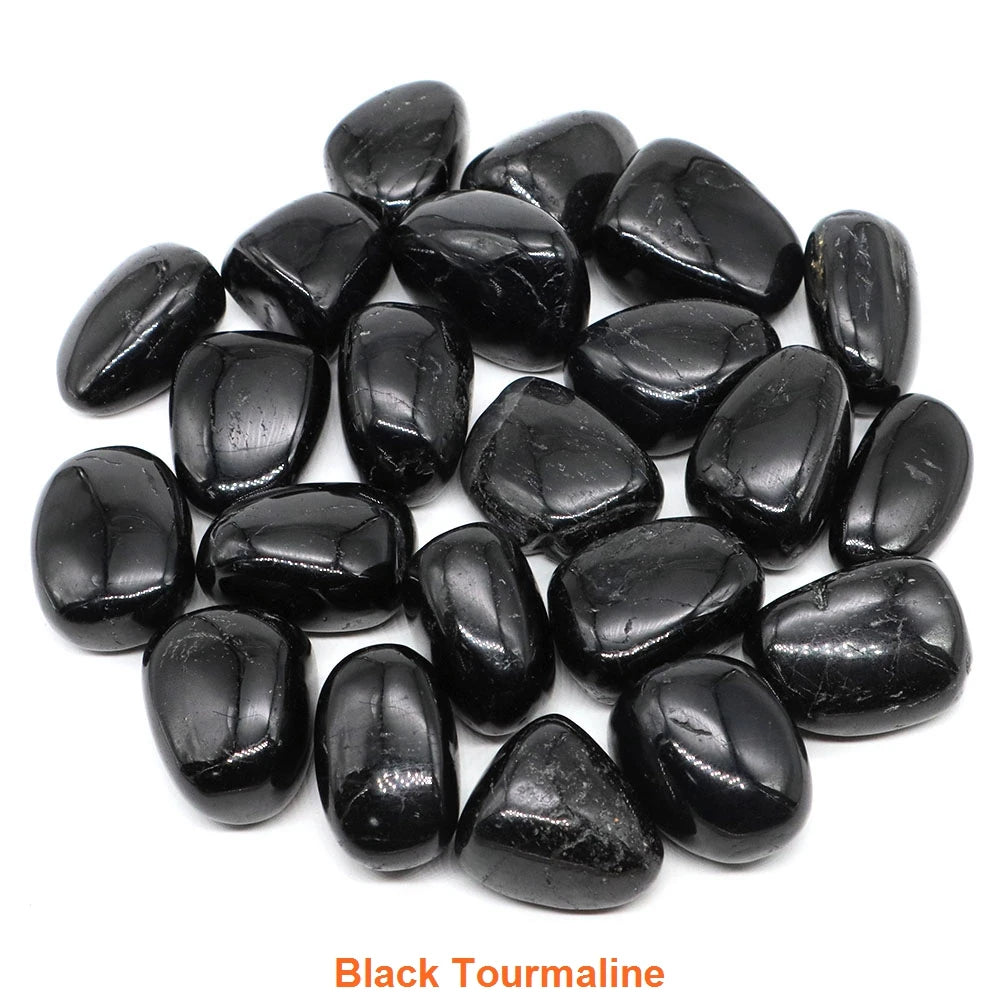 Ocean Blue Obsidian Tumbled Healing Stones for meditation, crafts, and crystal healing.