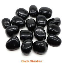 Ocean Blue Obsidian Tumbled Healing Stones for meditation, crafts, and crystal healing.