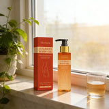 OceAura anti sagging body oil bottle with rosehip oil for nourishing skin, firming care, and smoothing dry areas.