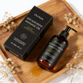 OceAura Collagen Lifting Body Oil 100ml product bottle for skin firming, lifting, and smoothing on white background.