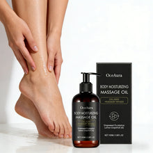 OceAura Collagen Lifting Body Oil 100ml moisturizing collagen body oil for rough skin and nourishing self-care routines.