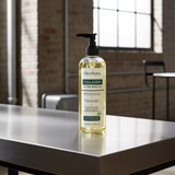 OceAura Collagen Body and Massage Oil bottle for moisturizing the skin, body care, and everyday massage routines.