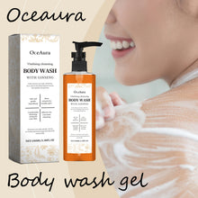 OceAura Hydrating Body Wash Gel Refreshing 100g main product shot with packaging.