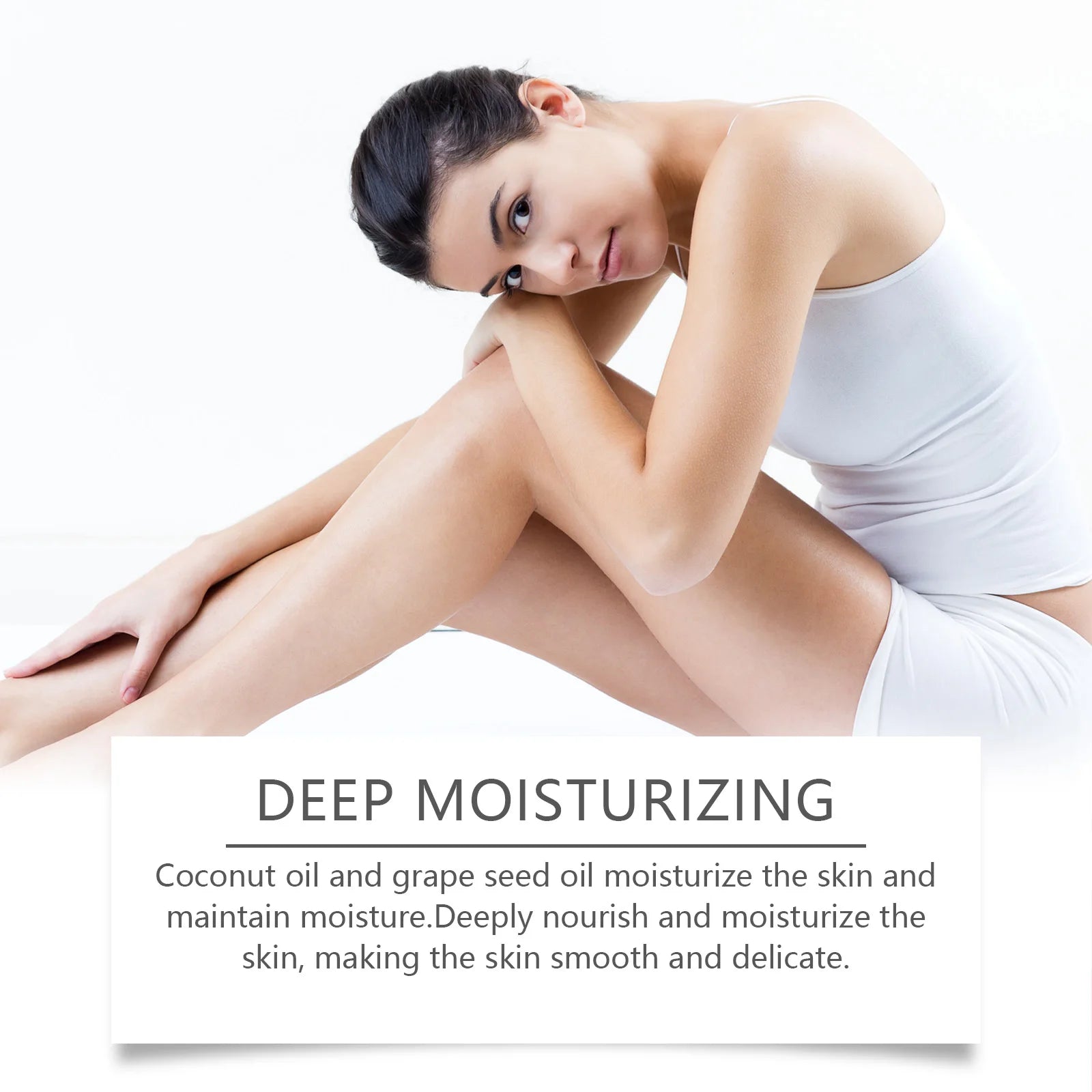 OceAura Lemon Turmeric Brightening Soap Bar showing smooth skin and deep moisturizing benefits.
