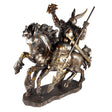 Odin and Sleipnir statue figurine for Norse mythology decor, altar display, and collectible use.