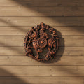 Odin plaque wall decor for Norse mythology display, altar decoration, and Viking-themed home styling.