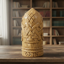 Odin polyresin statue collectible figure for shelf decor, Viking-themed display, and mythological collection use.
