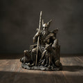 Odin the All-Father statue figurine for Norse mythology decor, altar display, and spiritual use.
