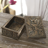Odin trinket box keepsake case for organizing necklaces, rings, and cherished small accessories.