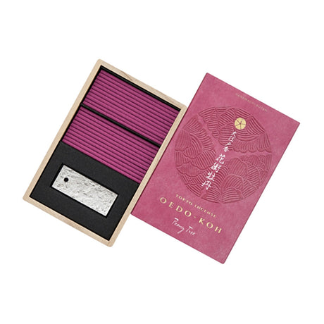OEDO-KOH Peony Tree Incense Sticks for relaxation and ritual.