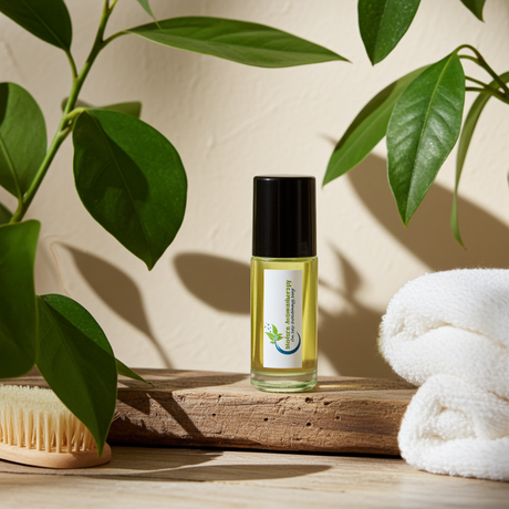 One Million Type perfumed body oil bottle for hydrating skin and wearing a warm masculine-inspired scent.