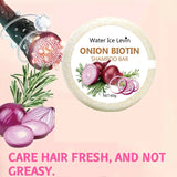 Onion & Biotin hair cleansing soap bar for shampooing hair, refreshing the scalp, and regular bath use.
