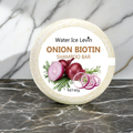 Onion & Biotin Shampoo Soap 60g bar for cleansing hair, supporting scalp care, and daily shampoo use.