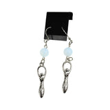 Opalite Goddess earrings for symbolic jewelry, everyday wear, and gift giving.