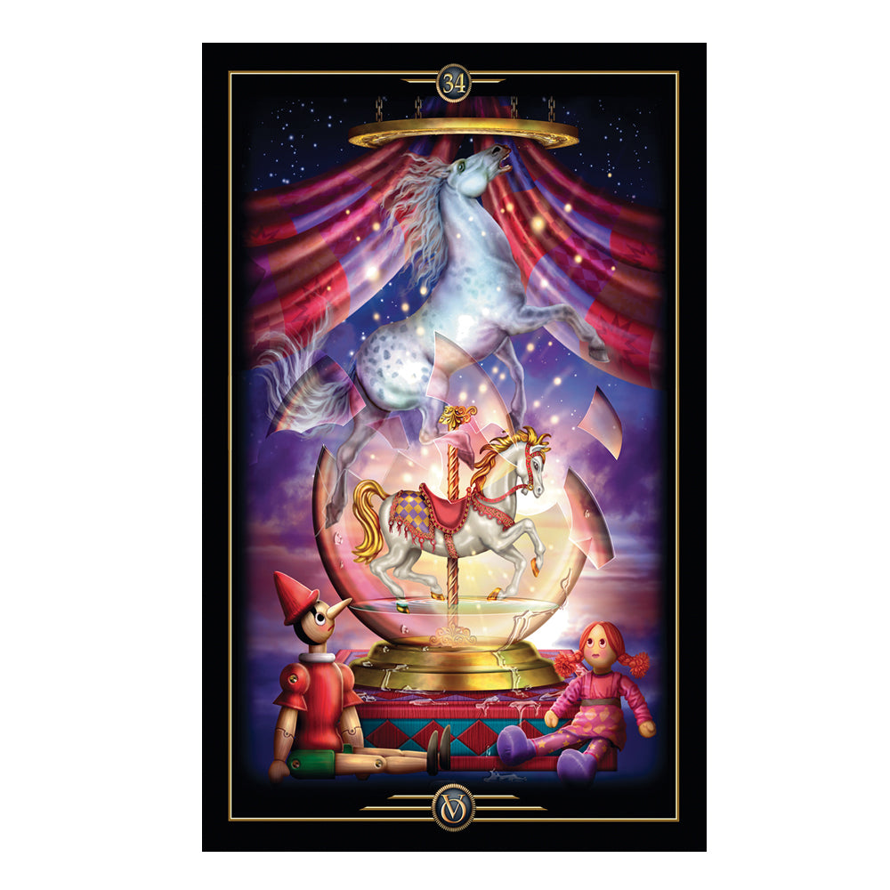 Oracle of Visions for tarot and oracle card readings