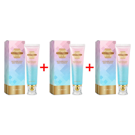 Oralhoe Nicotinamide Teeth Brightening Toothpaste 100g complete set for travel and everyday oral care.