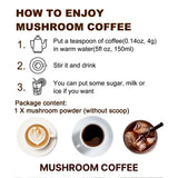 Organic digestive support mushroom powder mix for smoothies, digestion support, and daily supplement use.