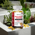 Organic Maca Root Ginseng Capsules bottle for active lifestyle support, energy care, and daily wellness supplementation.