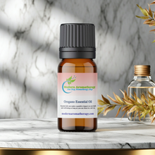 Oregano essential oil aromatherapy bottle for nourishing use, respiratory comfort diffusing, and natural herbal wellness.