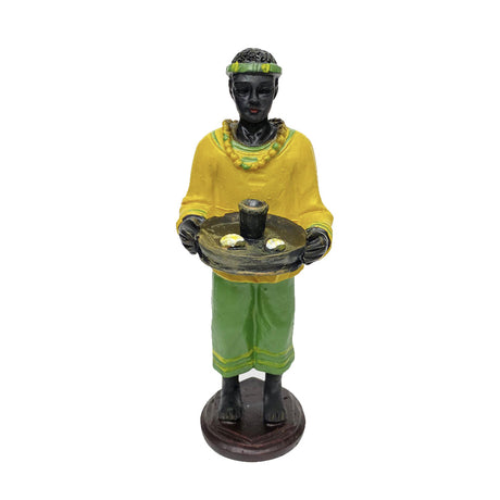 Orisha Orunla statue figurine for altar decor, spiritual devotion, and ceremonial use.