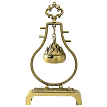 Ornate Chinese Hanging Alloy Incense Burner censer for fragrance use, ritual offerings, and peaceful meditation sessions.
