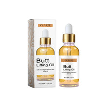 OUHOE hip firming massage oil bottle for body moisturizing, skin care, and nourishing dry skin.