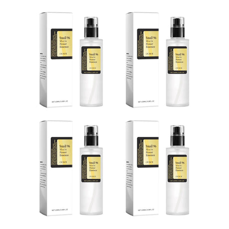 OUHOE Snail 96 Mucin face essence bottle for lifting care, deep hydration, and improving skin comfort during daily use.