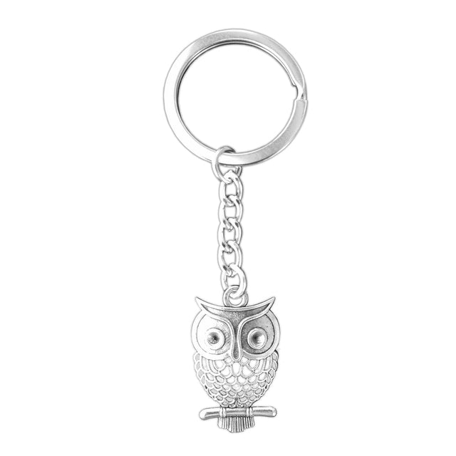 Owl keychain accessory for keys, bags, and everyday carry.