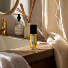 Oxygen (W) Body Oil bottle — fresh airy feminine fragrance oil for daily moisturizing, work wear, and warm weather.