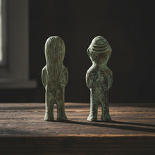 Pachamama & Pachapapa brass statues for ritual use, ancestral veneration, and spiritual decor.