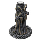 Pagan Triple Goddess backflow burner for flowing incense smoke during ritual work, spiritual reflection, and home sanctuary use.