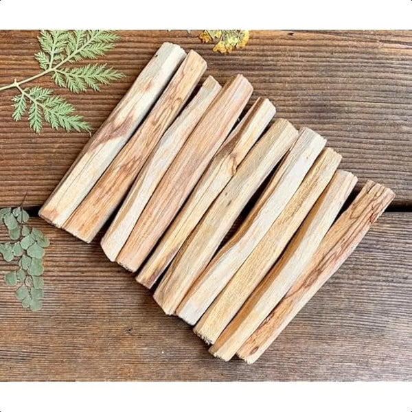 Palo Santo sticks 20 pack wooden incense sticks for spiritual cleansing, meditation, and energy clearing.