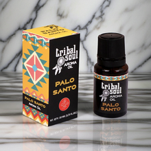 Palo Santo Tribal Soul aroma oil presented for fragrance and aromatherapy routines.