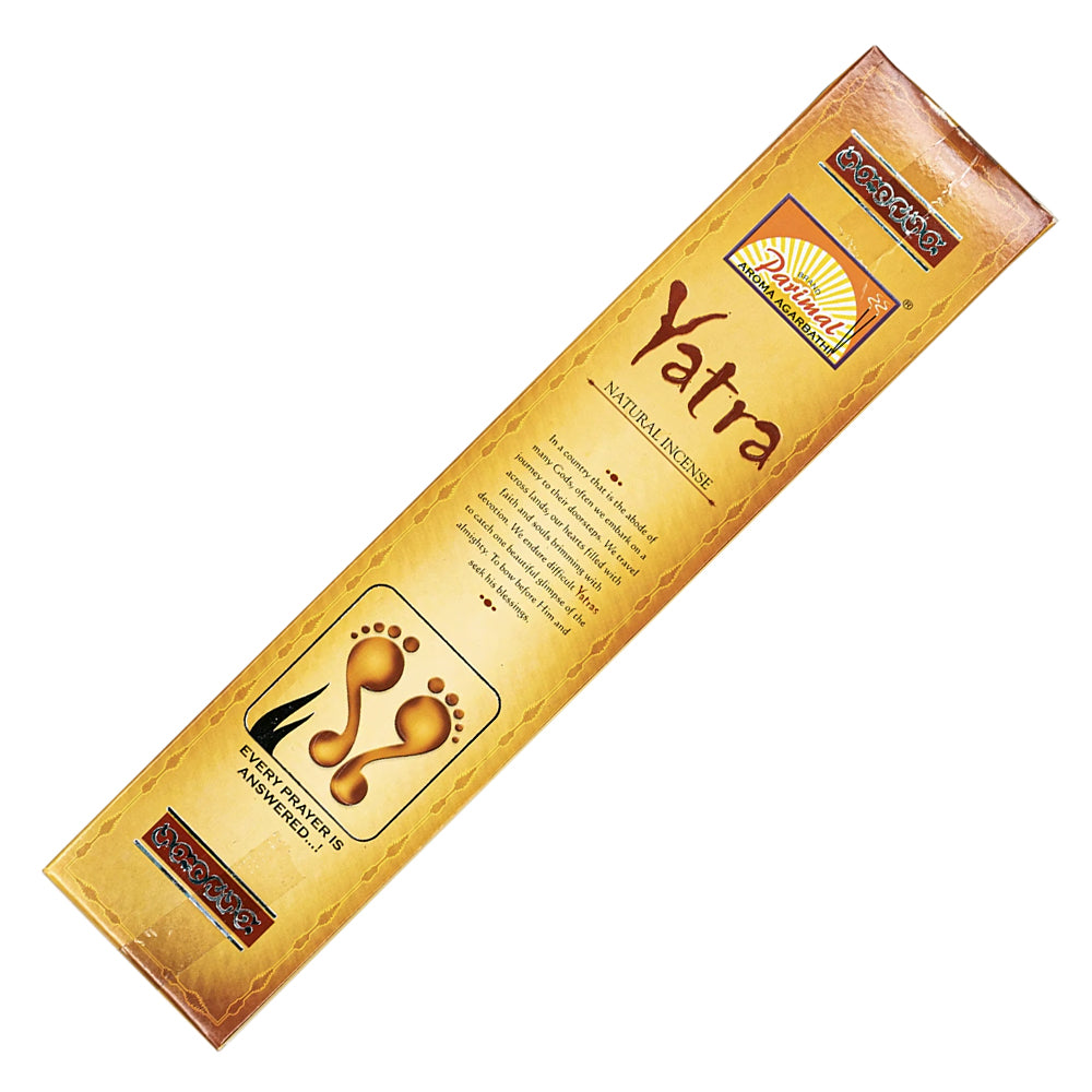 Parimal Yatra Natural Incense Sticks hand-rolled for meditation, prayer, yoga, and daily spiritual rituals.