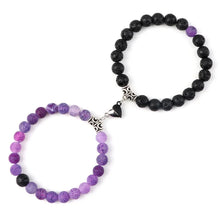 Partner Magnetic Heart Couple Bracelets for shared relationship style, meaningful gifts, and comfortable daily wear.
